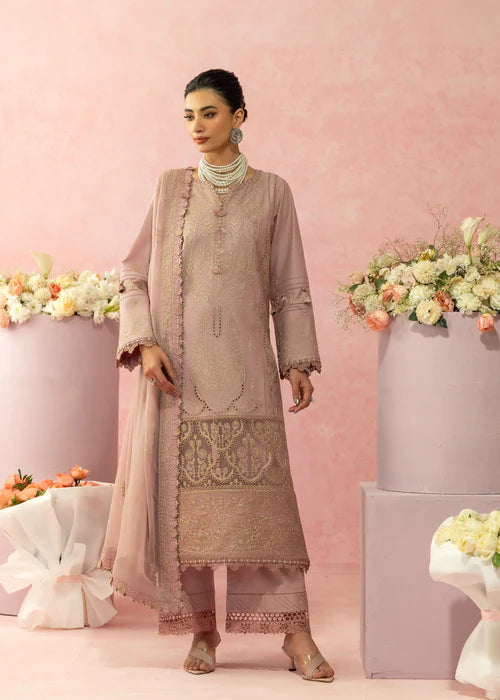 AJULW-11 Embroidered Lawn Stitched 3 Pcs