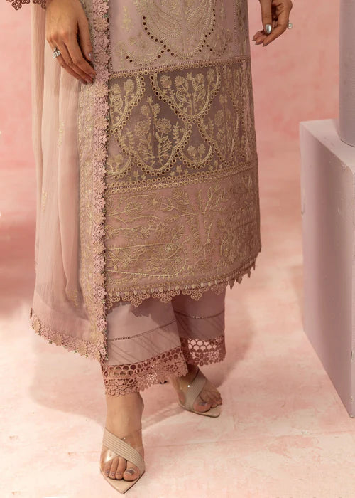 AJULW-11 Embroidered Lawn Stitched 3 Pcs