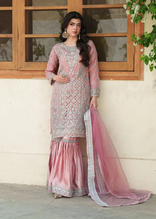 AJULW-11 Embroidered Lawn Unstitched 3 Pcs